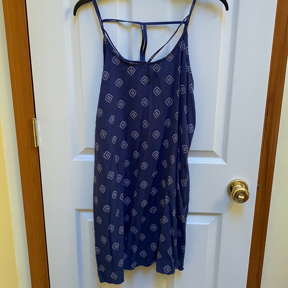 Blue sundress